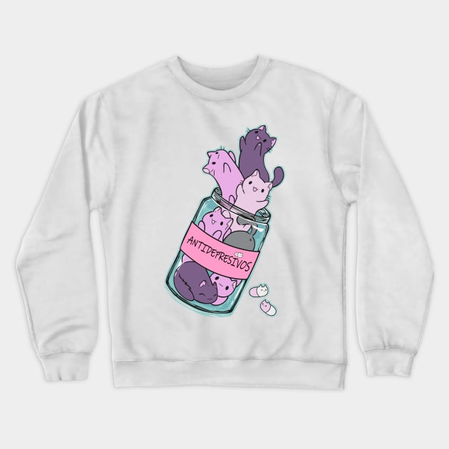cute kittens Crewneck Sweatshirt by PaperHead